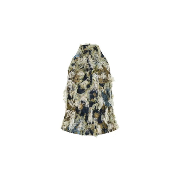 Camilla and Marc Reni Top in Navy Multi | Sleeveless | Luxury Shoes 