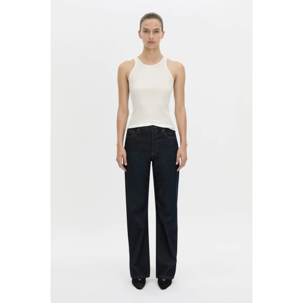 Camilla and Marc Rune Denim Jean in Indigo, view 6 | Denim | Luxury Shoes 