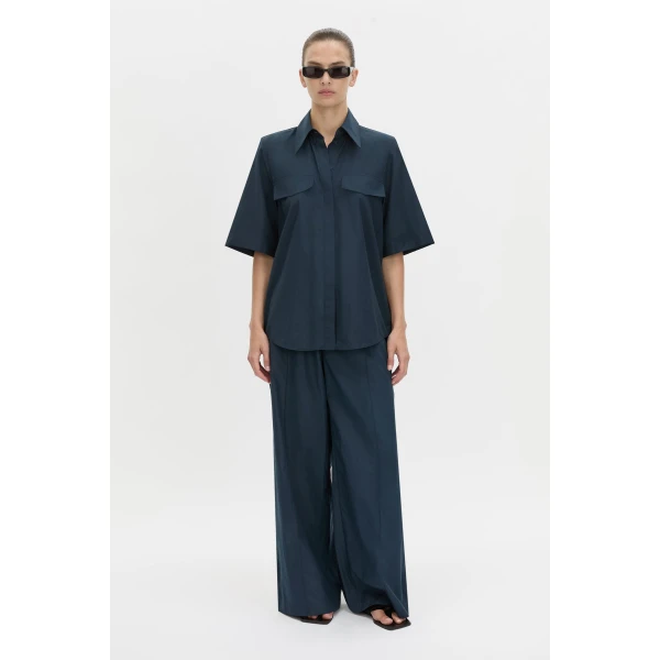 Camilla and Marc Sabi Pant in Navy, view 4 | Pants | Luxury Shoes 