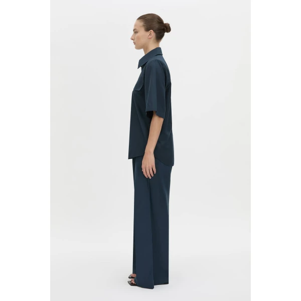 Camilla and Marc Sabi Pant in Navy, view 5 | Pants | Luxury Shoes 