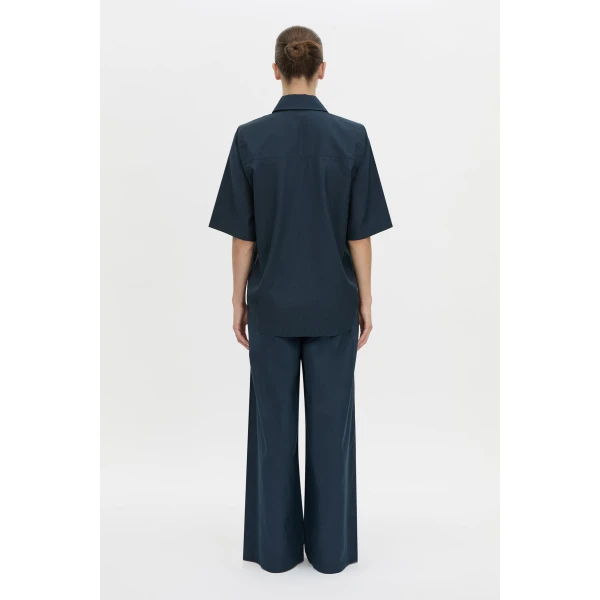 Camilla and Marc Sabi Pant in Navy, view 6 | Pants | Luxury Shoes 