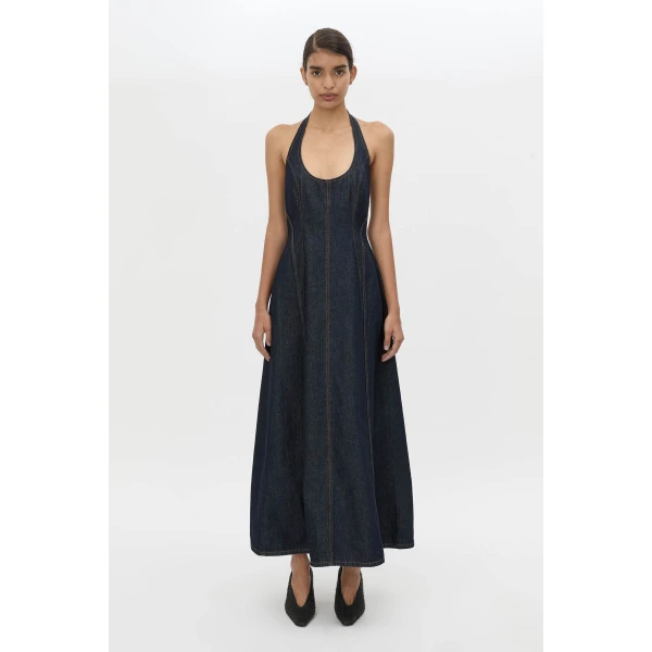 Camilla and Marc Sintra Denim Dress in Indigo, view 4 | Denim Dresses | Luxury Shoes 