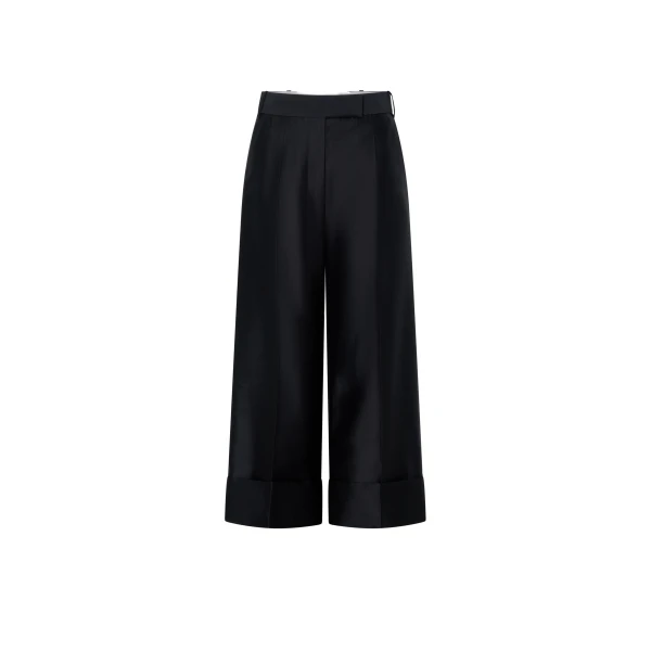 Camilla and Marc Sona Crop Pant in Black | Pants | Luxury Shoes 