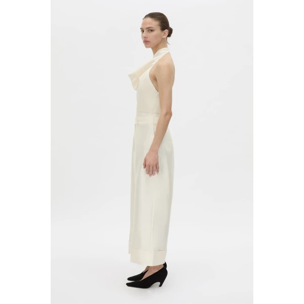 Camilla and Marc Sona Crop Pant in Cream, view 5 | Pants | Luxury Shoes 