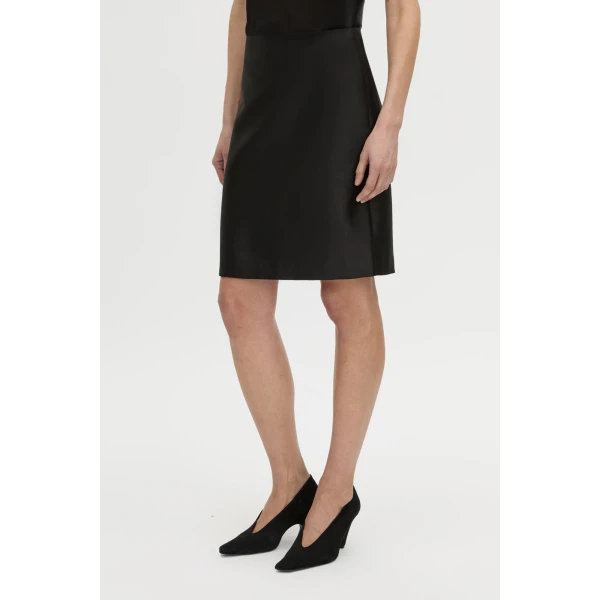 Camilla and Marc Sona Pencil Skirt in Black, view 3 | Pencil Skirts | Luxury Shoes 
