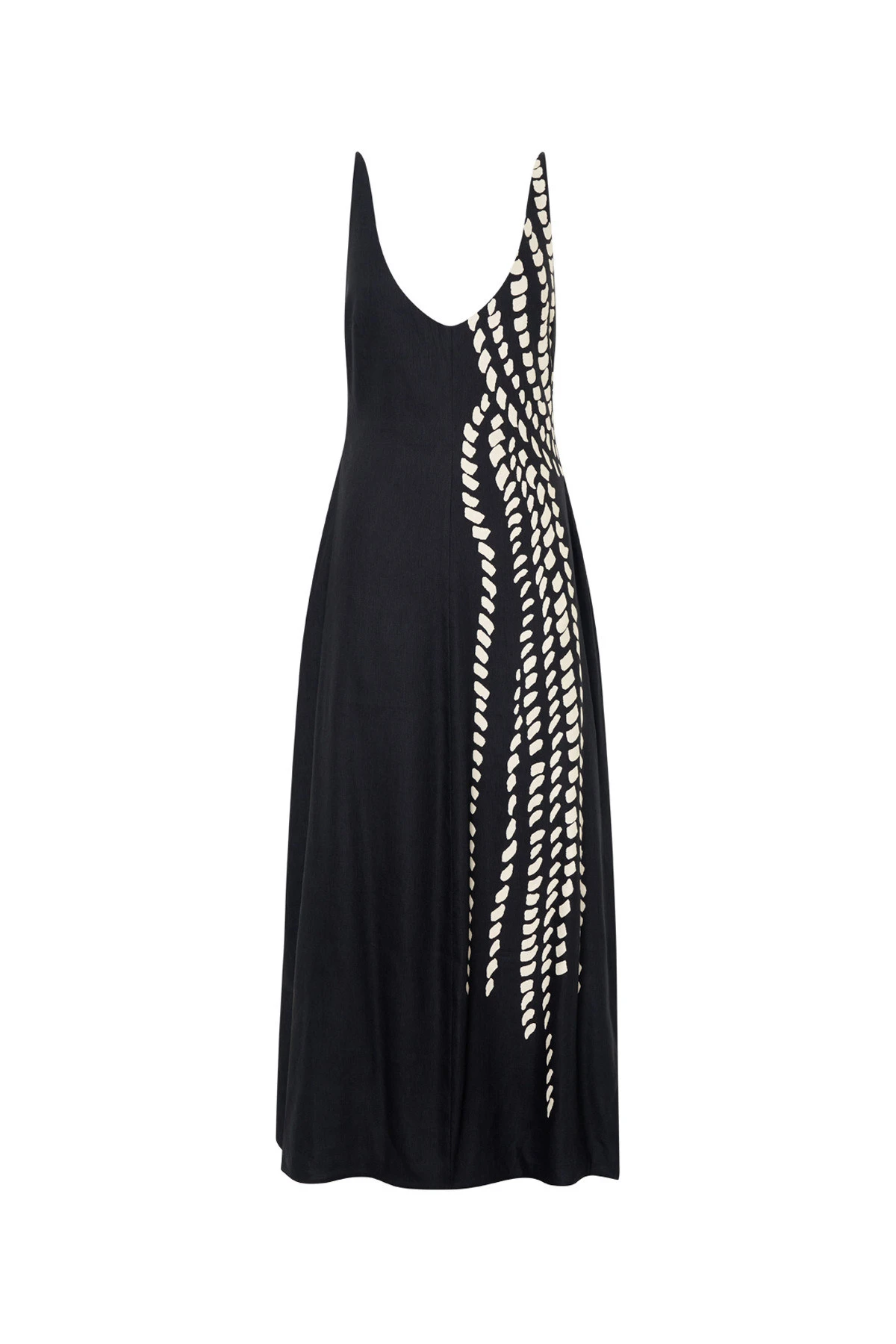 Camilla and Marc Suri Midi Dress in Black Suri Print Camilla and Marc Suri Midi Dress in Black Suri Print | Midi Dresses | Luxury Shoes