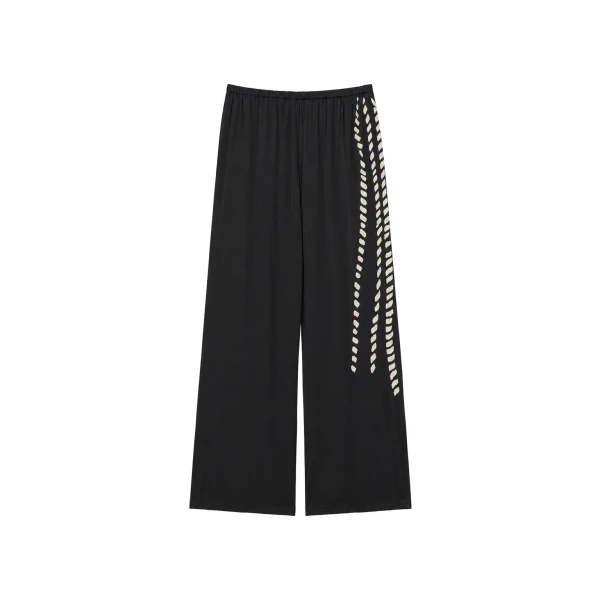 Camilla and Marc Suri Pant in Black Suri Print | Pants | Luxury Shoes 