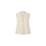 Camilla and Marc Tessara Top in Cream | Sleeveless | Luxury Shoes 