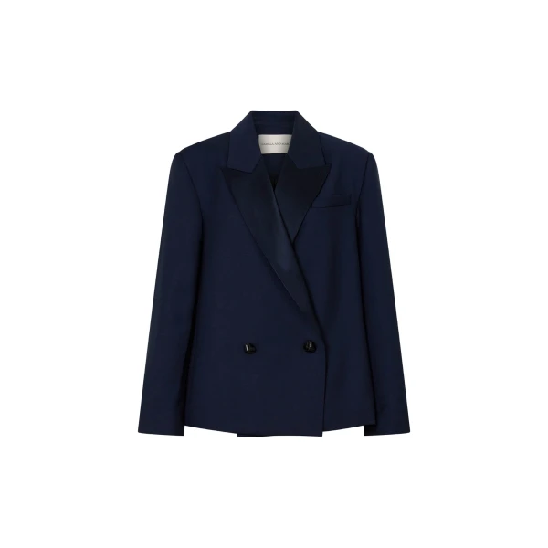 Velin Blazer in French Navy