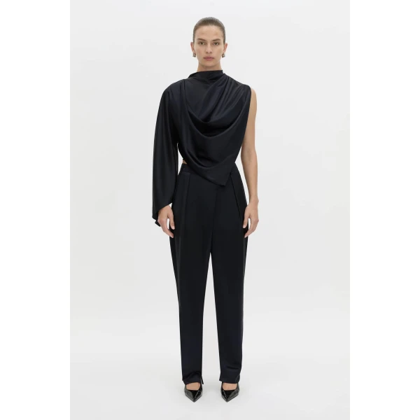 Camilla and Marc Velin Pant in French Navy, view 2 | Pants | Luxury Shoes 
