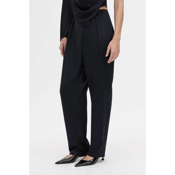 Camilla and Marc Velin Pant in French Navy, view 3 | Pants | Luxury Shoes 
