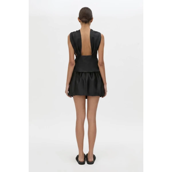 Camilla and Marc Vene Halter Top in Black, view 6 | Sleeveless | Luxury Shoes 