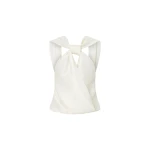 Camilla and Marc Vene Halter Top in Cream | Sleeveless | Luxury Shoes 