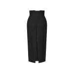 Camilla and Marc Vene Midi Skirt in Black | Midi Skirts | Luxury Shoes 