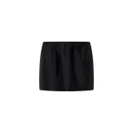 Camilla and Marc Vene Mini Skirt in Black | Mini Skirts | Luxury Shoes 
