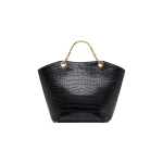 Carla Zampatti Black Medium Milano Tote Bag | Totes & Top-Handle Bags | Luxury Shoes 