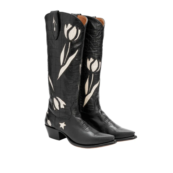 Carolina Herrera x Miron Crosby Whitney Cowboy Boots