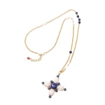 Carolina Herrera Carolina Herrera x Olympia Babylonia Cross Chain in White