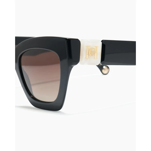 Carolina Herrera Cat Eye Sunglasses with Temple Insert, view 3