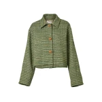 Carolina Herrera Cropped Tweed Jacket