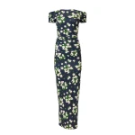 Carolina Herrera Floral-Print Jersey Gathered Midi Dress