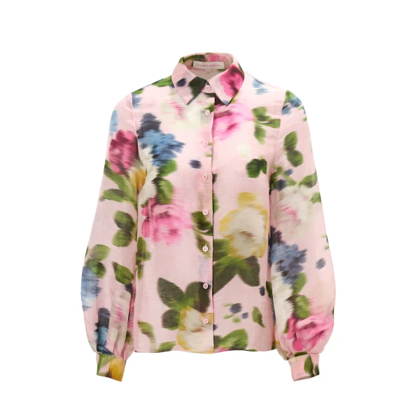 Floral-Print Shirt
