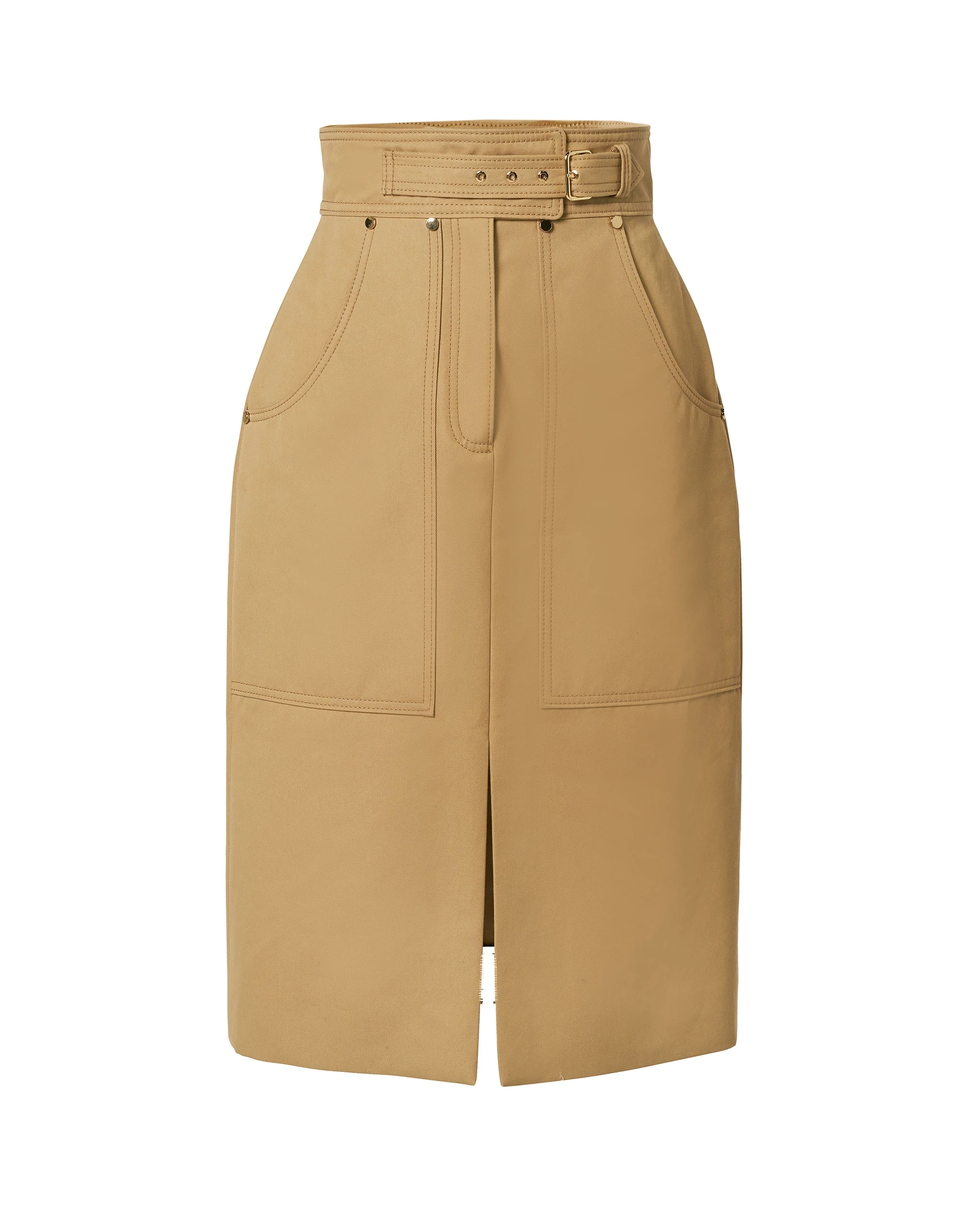 Carolina Herrera Gabardine Pencil Skirt | Skirts | Luxury Shoes Carolina Herrera Gabardine Pencil Skirt