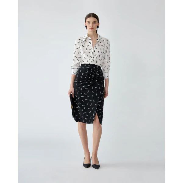 Carolina Herrera Good Girl Anniversary Skirt, view 2