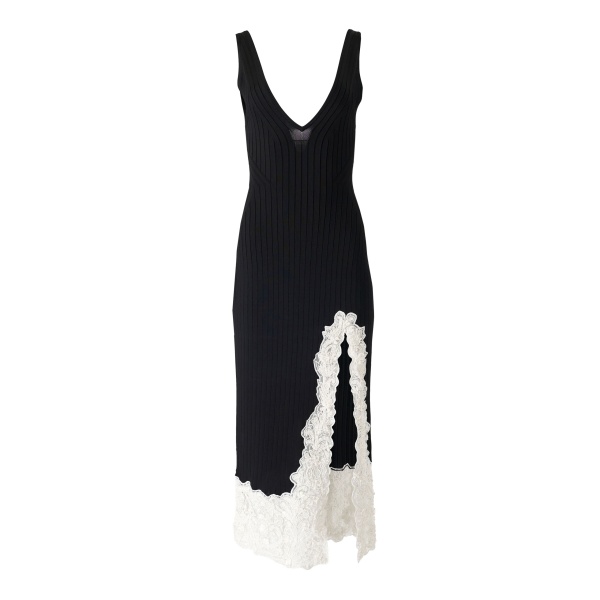Carolina Herrera Lace-Trim Slip Dress