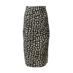 Carolina Herrera Leopard-Patterned Jacquard Pencil Skirt