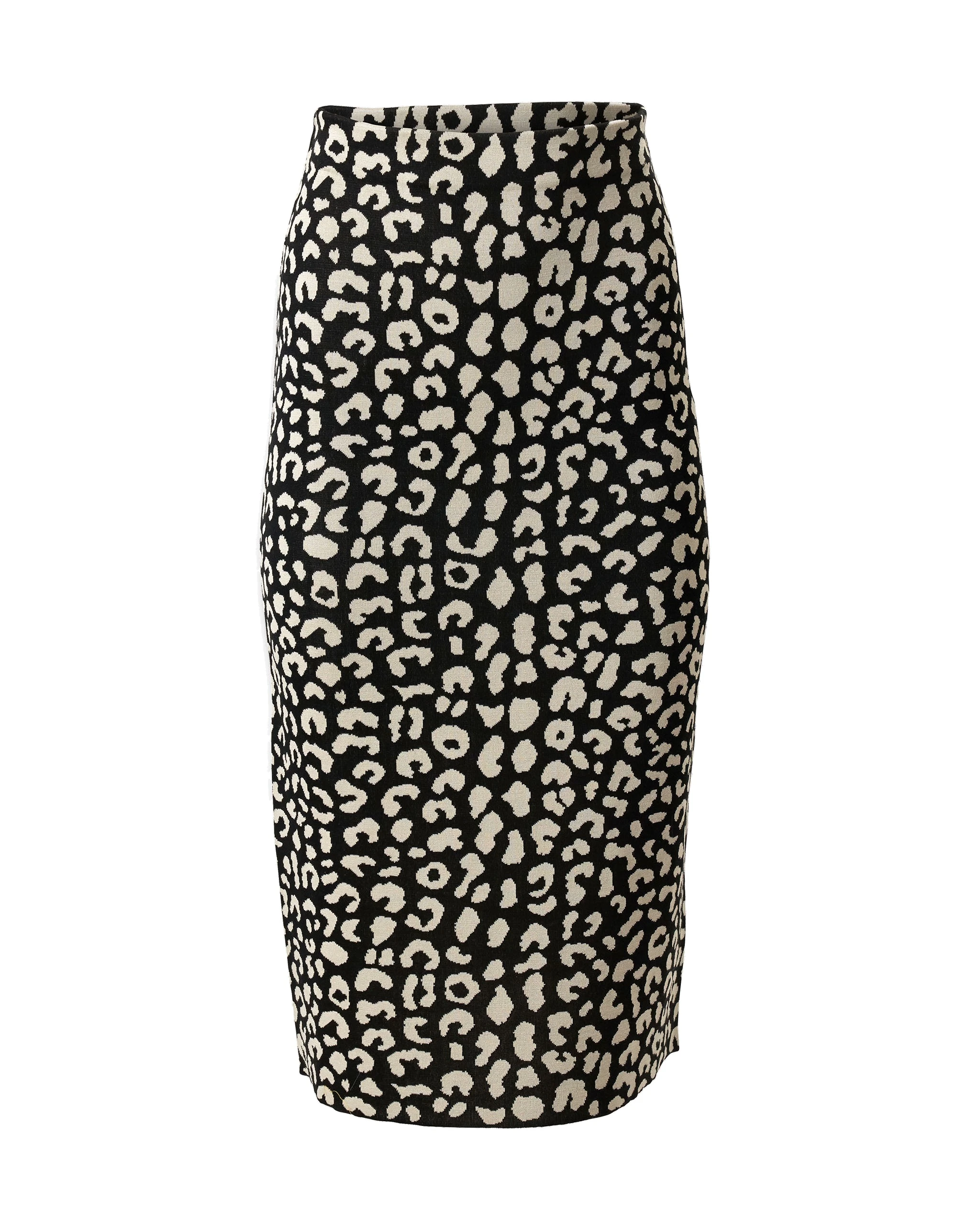 Carolina Herrera Leopard-Patterned Jacquard Pencil Skirt | Skirts | Luxury Shoes Carolina Herrera Leopard-Patterned Jacquard Pencil Skirt