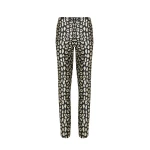 Carolina Herrera Leopard Spot Jacquard Cigarette Pants