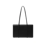 Carolina Herrera Luci Leather Shoulder Bag in Black