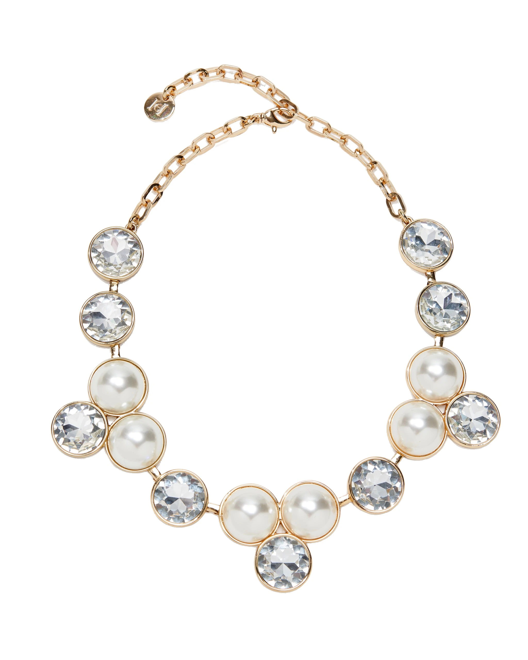 Carolina Herrera Pearl and Crystal Necklace | Jewelry | Luxury Shoes Carolina Herrera Pearl and Crystal Necklace