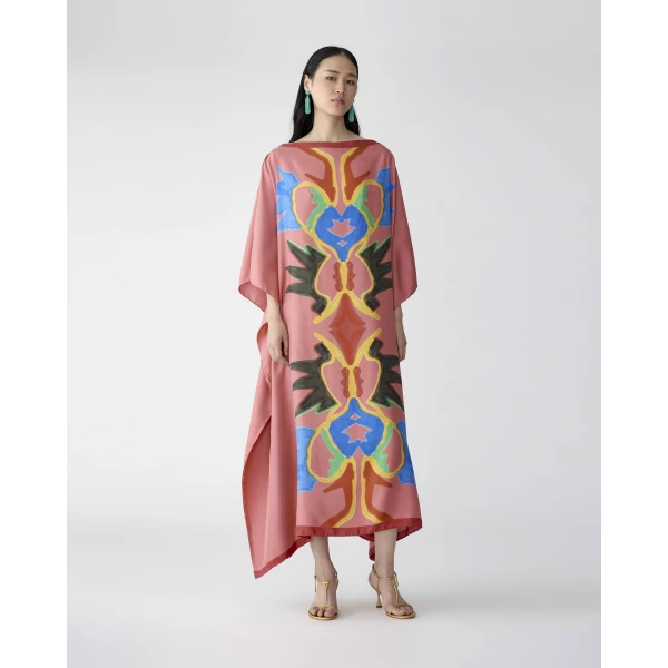 Carolina Herrera Rianna + Nina Printed Caftan, view 2