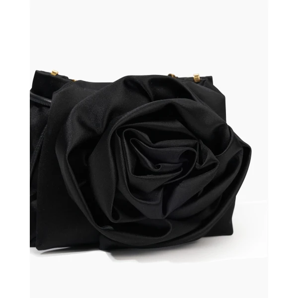 Carolina Herrera Rosita Bucket Bag in Black, view 5