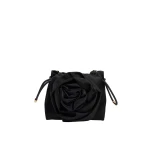 Carolina Herrera Rosita Bucket Bag in Black