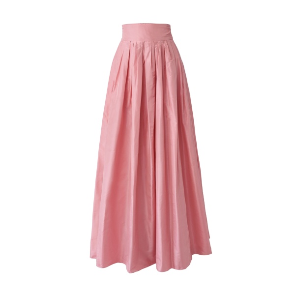 Carolina Herrera Silk Taffeta Ball Skirt in Blush