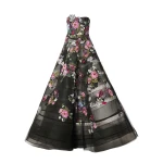 Carolina Herrera Strapless Ball Gown with Floral Embroidery