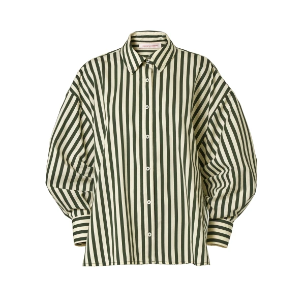 Carolina Herrera Striped Clara Shirt