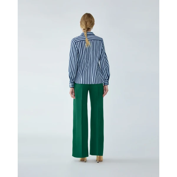 Carolina Herrera Striped Isabella Shirt, view 3