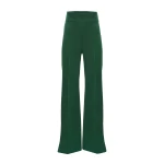 Carolina Herrera Wide-Leg Diane Pants in Racing Green