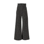 Carolina Herrera Wide-Leg Tweed Diane Pants