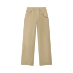 Casablanca Beige Desert Canvas Denim Jeans | Denim | Luxury Shoes 