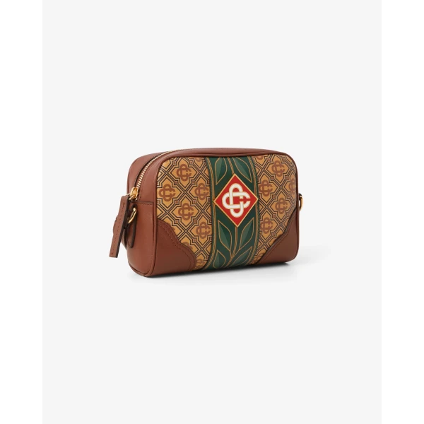 Casablanca Beige Monogram Crossbody Bag | Shoulder & Crossbody Bags | Luxury Shoes 