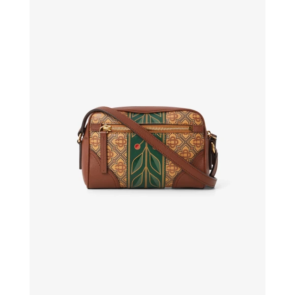 Casablanca Beige Monogram Crossbody Bag | Shoulder & Crossbody Bags | Luxury Shoes 