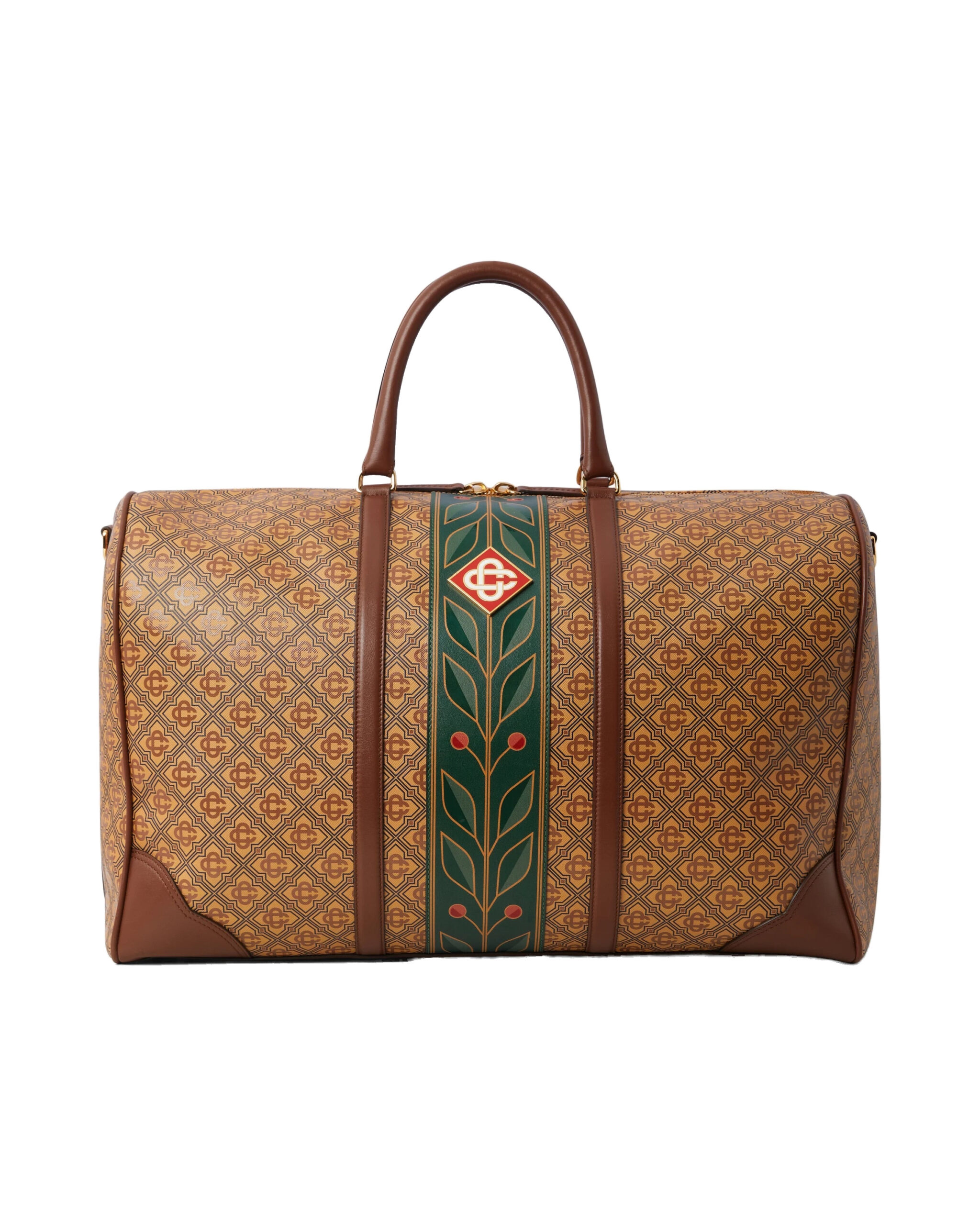 Casablanca Beige Monogram Weekender Bag Casablanca Beige Monogram Weekender Bag | Totes & Top-Handle Bags | Luxury Shoes