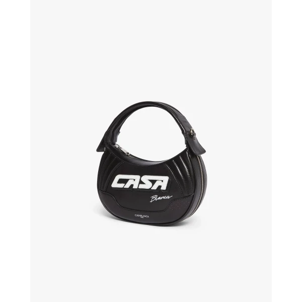 Casablanca Black Biker Bag | Shoulder & Crossbody Bags | Luxury Shoes 