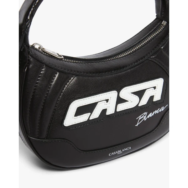Casablanca Black Biker Bag | Shoulder & Crossbody Bags | Luxury Shoes 