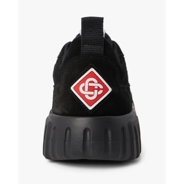Casablanca Black Court Sneaker | Sneakers | Luxury Shoes 